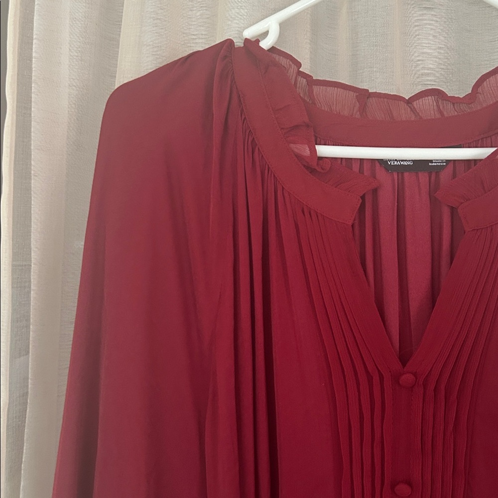 Simply Vera Vera Wang Burgundy dress, 2xl, nwt